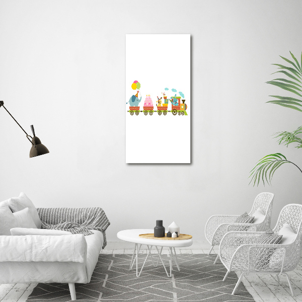 Akrilkép Vidám vonat