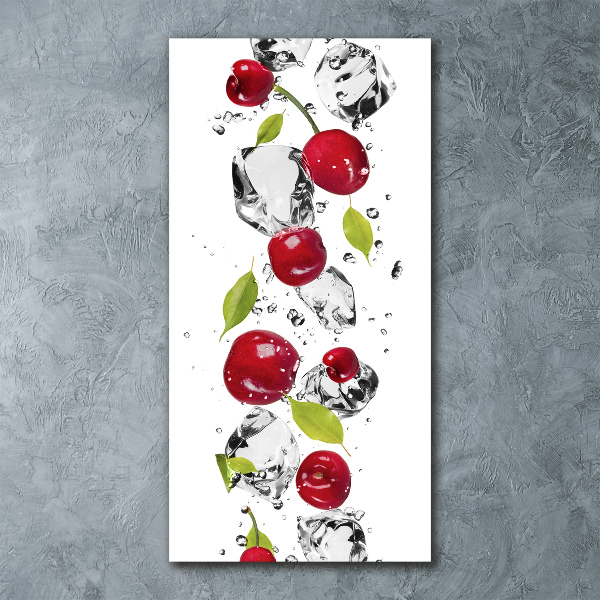 Akril üveg kép Cseresznye és víz