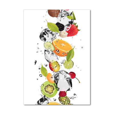 Akril üveg kép Gyümölcs és víz