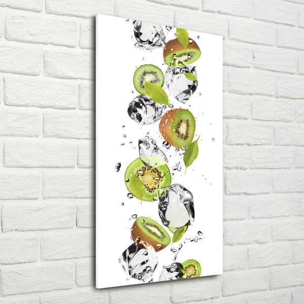 Akril üveg kép Kiwi és víz