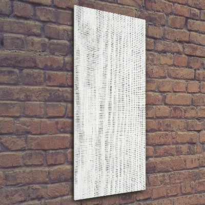 Akrilkép Fehér vászonnal