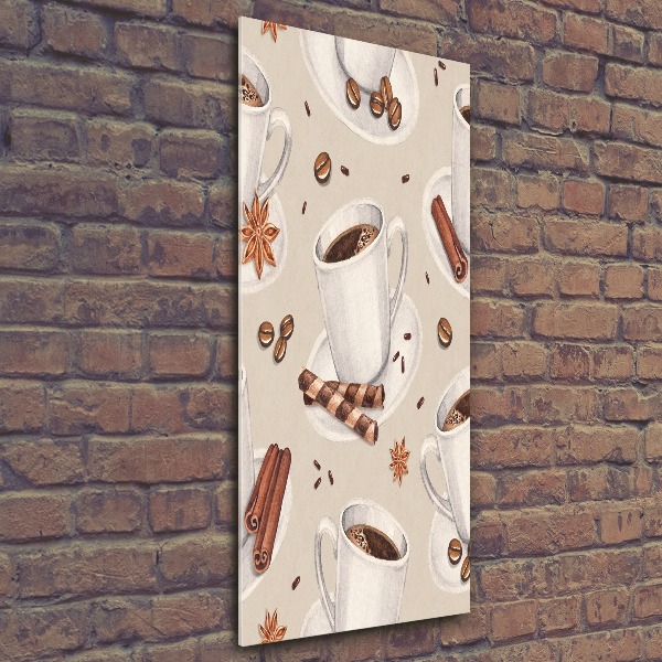 Akril üveg kép Csésze kávé