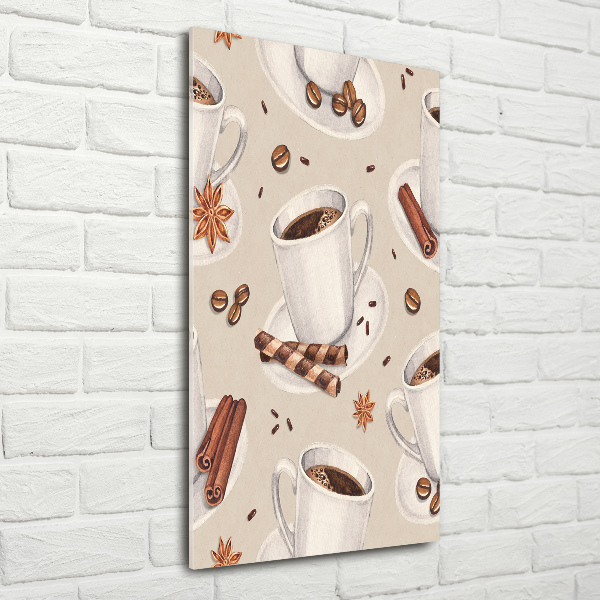 Akril üveg kép Csésze kávé