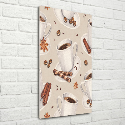 Akril üveg kép Csésze kávé