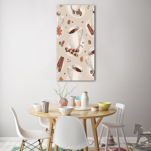 Akril üveg kép Csésze kávé