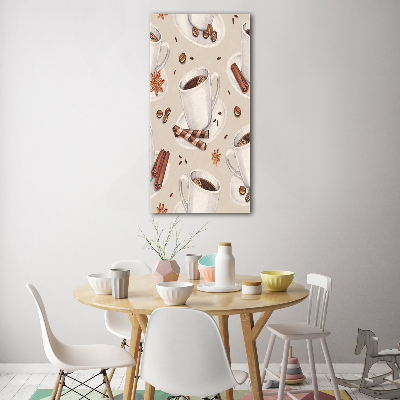 Akril üveg kép Csésze kávé