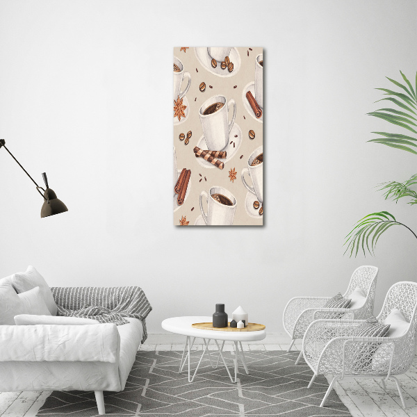 Akril üveg kép Csésze kávé