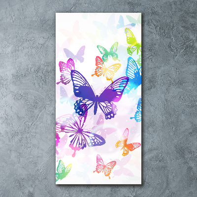 Akrilkép Színes pillangók