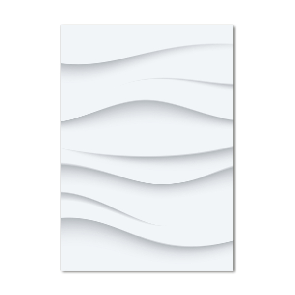 Akrilkép Elvont hullámok