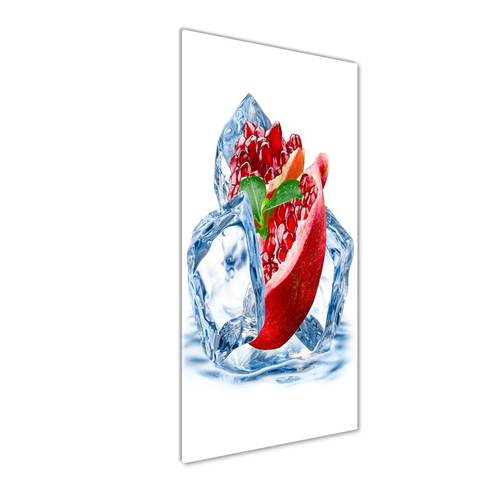 Akril üveg kép Gránátalma és jég