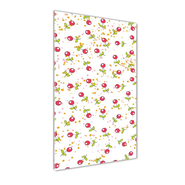 Akril üveg kép Cseresznye
