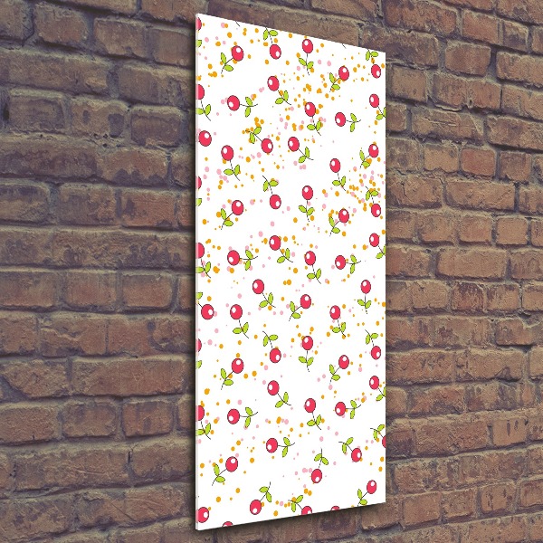 Akril üveg kép Cseresznye