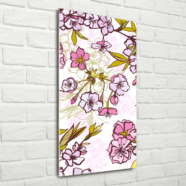 Akrilkép Cseresznye virágok