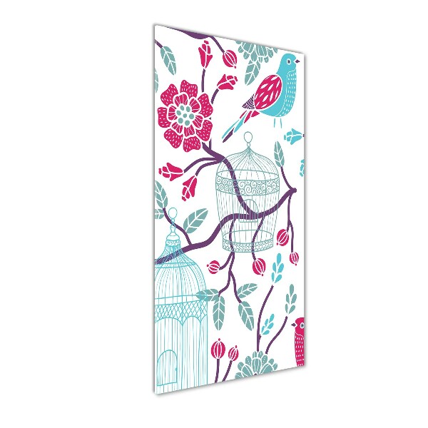 Akrilkép Madárketrecek