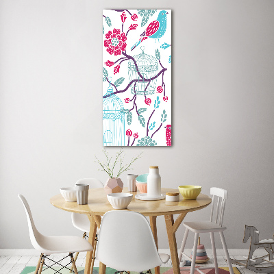 Akrilkép Madárketrecek