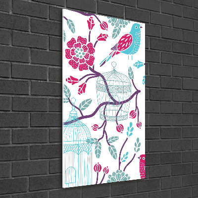 Akrilkép Madárketrecek