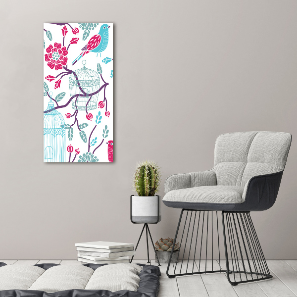 Akrilkép Madárketrecek