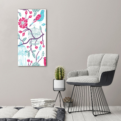 Akrilkép Madárketrecek