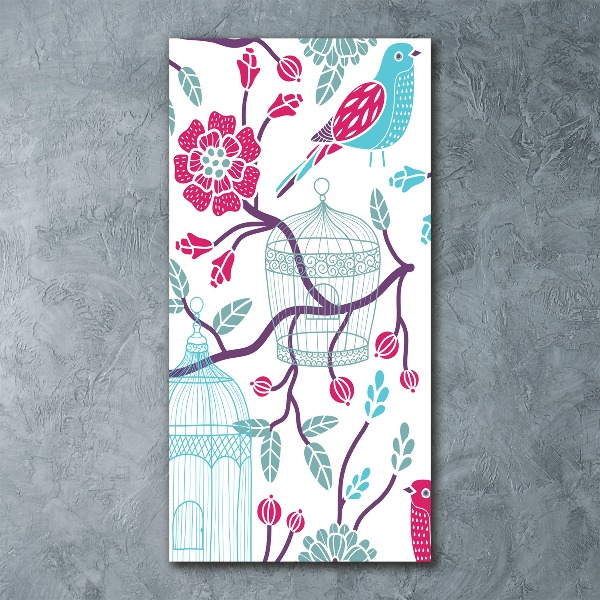 Akrilkép Madárketrecek