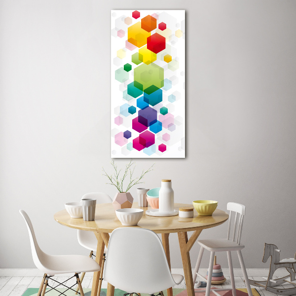 Akrilkép Színes kockák