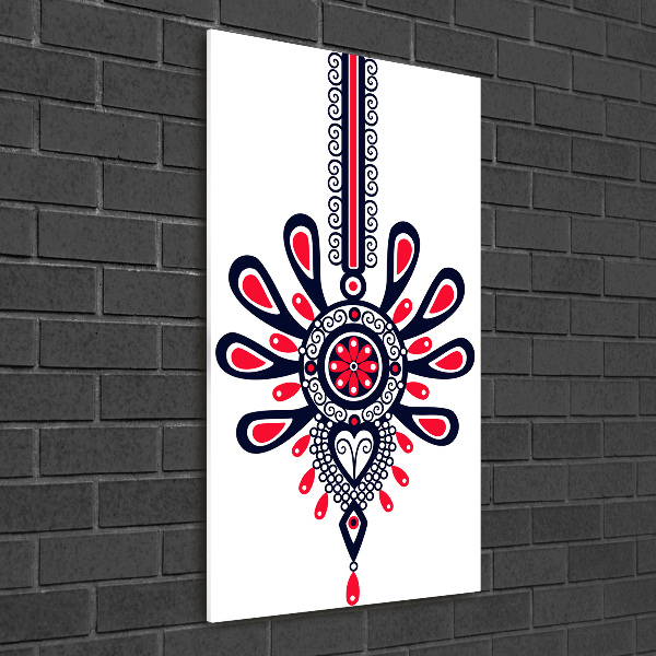 Akrilkép Lengyel népi motívum