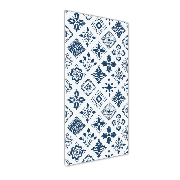 Akrilkép Virágos mintával