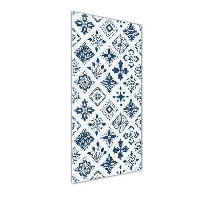 Akrilkép Virágos mintával