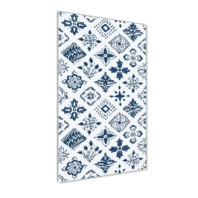 Akrilkép Virágos mintával