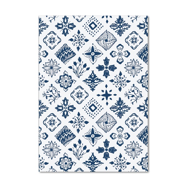 Akrilkép Virágos mintával