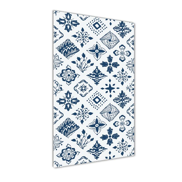 Akrilkép Virágos mintával