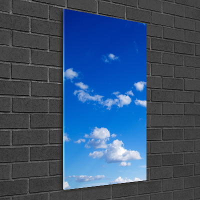 Akril üveg kép Felhők az égen