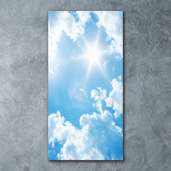 Akril üveg kép Felhők az égen