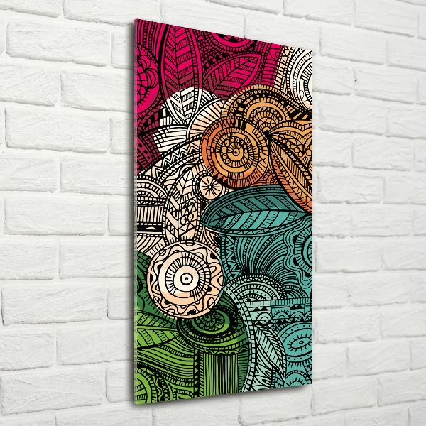 Akrilkép Absztrakt tollak