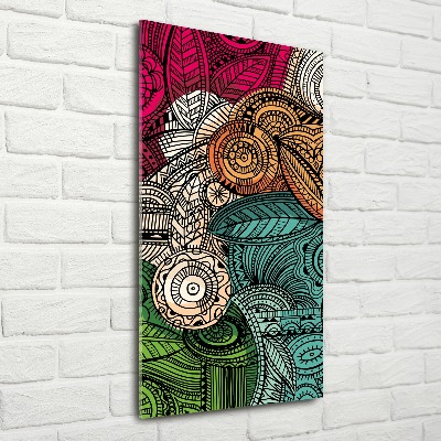 Akrilkép Absztrakt tollak