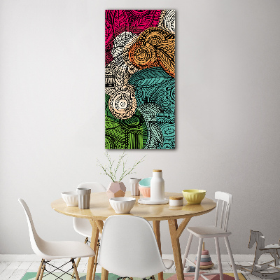 Akrilkép Absztrakt tollak