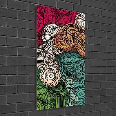 Akrilkép Absztrakt tollak