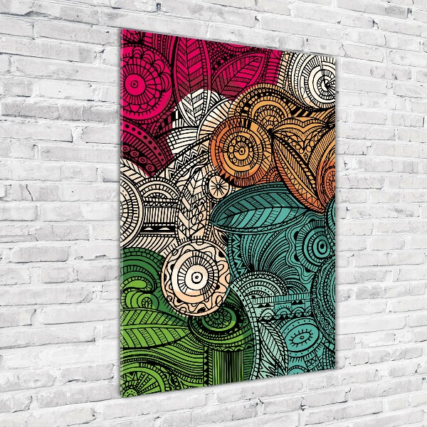 Akrilkép Absztrakt tollak