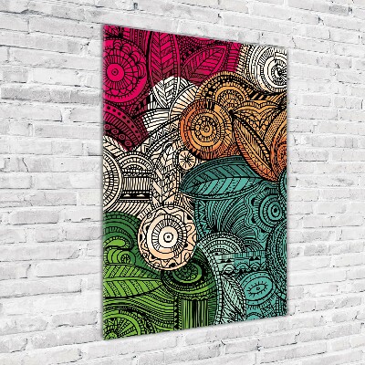 Akrilkép Absztrakt tollak