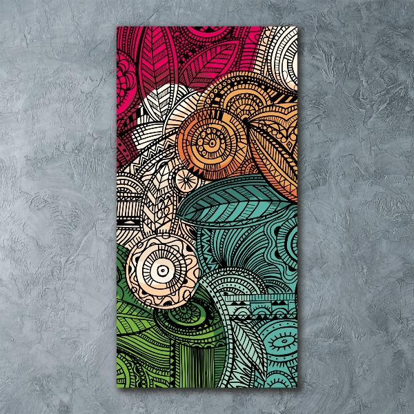 Akrilkép Absztrakt tollak