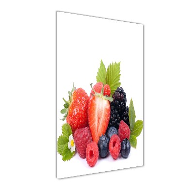 Akril üveg kép Erdei gyümölcsök