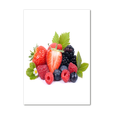 Akril üveg kép Erdei gyümölcsök