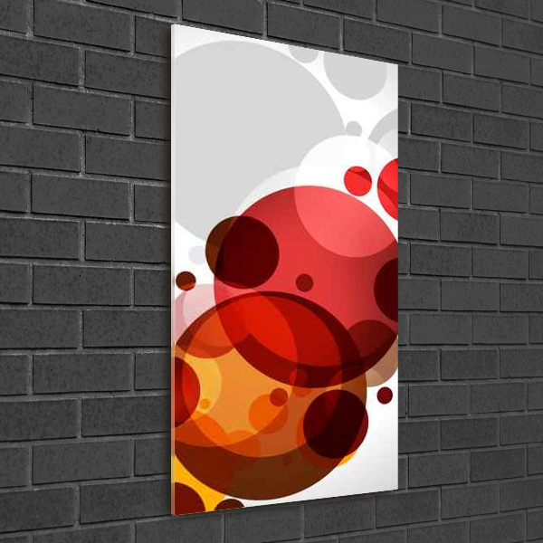 Akrilkép Absztrakció kerekek