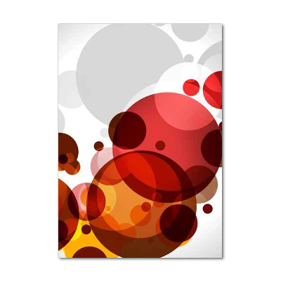 Akrilkép Absztrakció kerekek