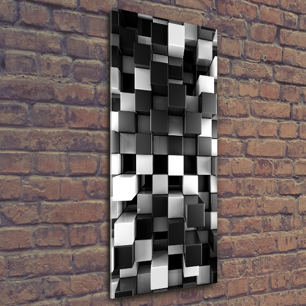 Akrilkép Absztrakció kocka