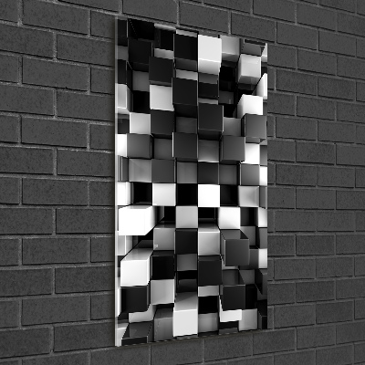 Akrilkép Absztrakció kocka