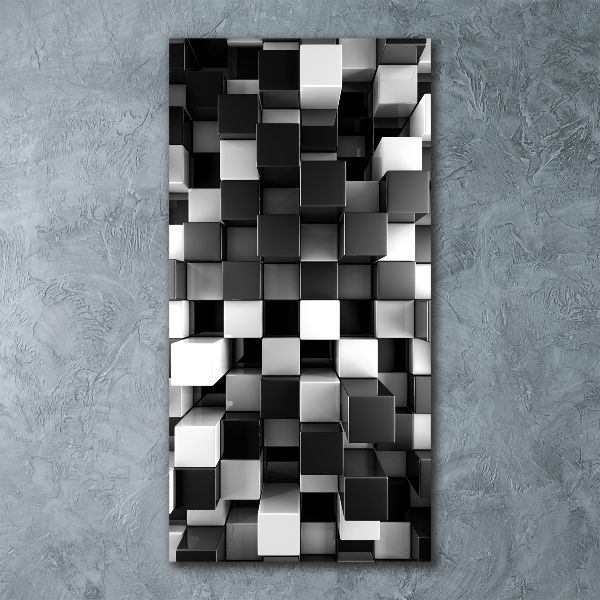 Akrilkép Absztrakció kocka