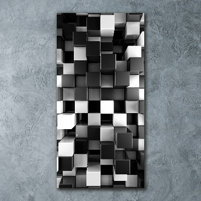 Akrilkép Absztrakció kocka