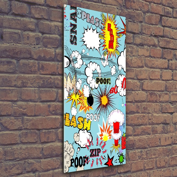 Akrilüveg fotó Képregény