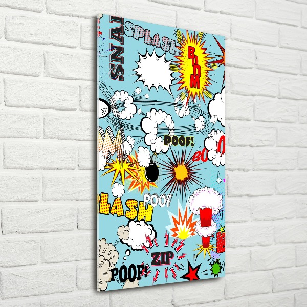 Akrilüveg fotó Képregény