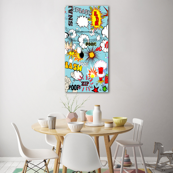 Akrilüveg fotó Képregény